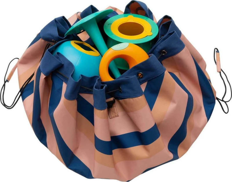 Play&go Outdoor Τσάντα 2 σε 1 Mokka Stripes