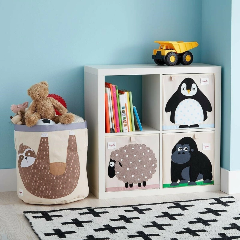 3 Sprouts Storage Bin Sloth