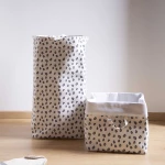 Childhome Canvas Box Leopard 32x32x60cm