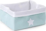 Childhome Canvas Box Mint White 40x30x20cm
