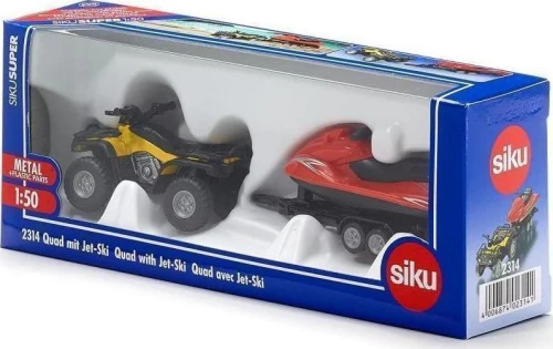 Siku Γουρούνα με Τρέιλερ & Jet Ski