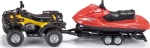 Siku Γουρούνα με Τρέιλερ & Jet Ski
