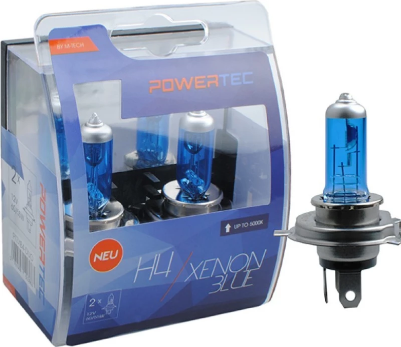 M-Tech H4 Powertec Xenon Blue 12V 2τμχ