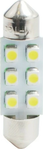 M-Tech C5W/C10W Festoon 6 SMD 3528 White 12V 1τμχ