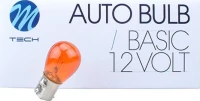 M-Tech PY21W Standard Bulb Amber 12V 10τμχ Box