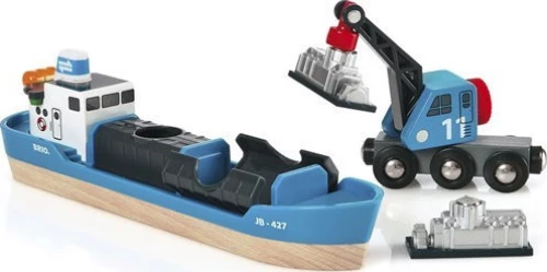 Brio Toys Freight Ship Crane