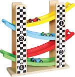 Spielmaus Κατρακύλα Ξύλινη Με Αυτοκίνητα