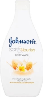 Johnson's Soft & Nourish Body Wash with Almond & Jasmine Aroma 400ml