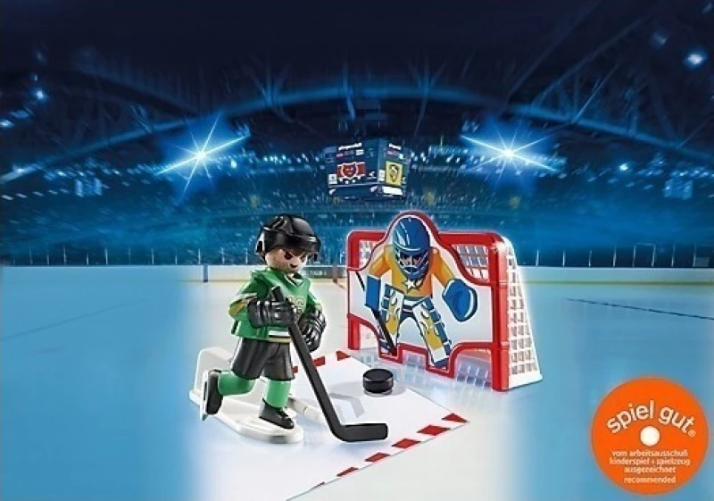 Playmobil Σετ Εξάσκησης Ice Hockey