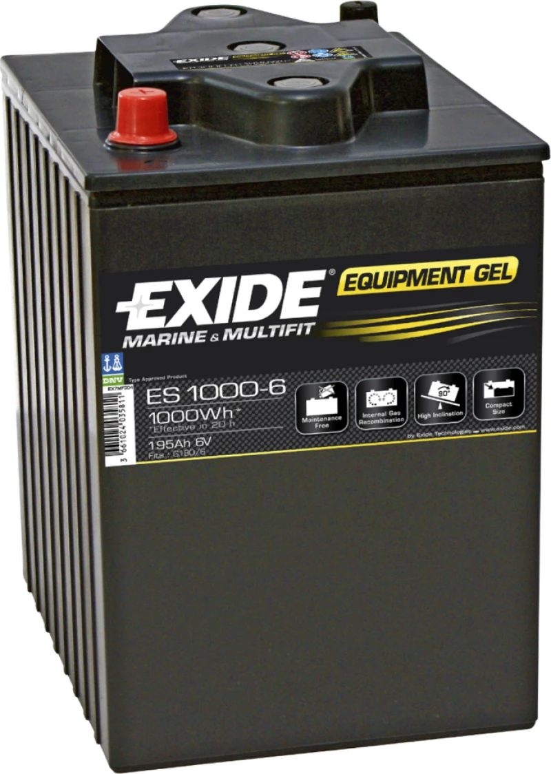 Exide 6V 195Ah ES1000-6
