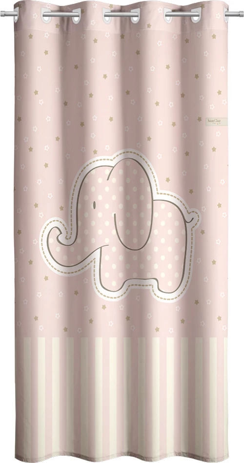 Saint Clair Κουρτίνα Africa Pink 160x250cm