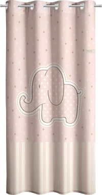 Saint Clair Κουρτίνα Africa Pink 160x250cm