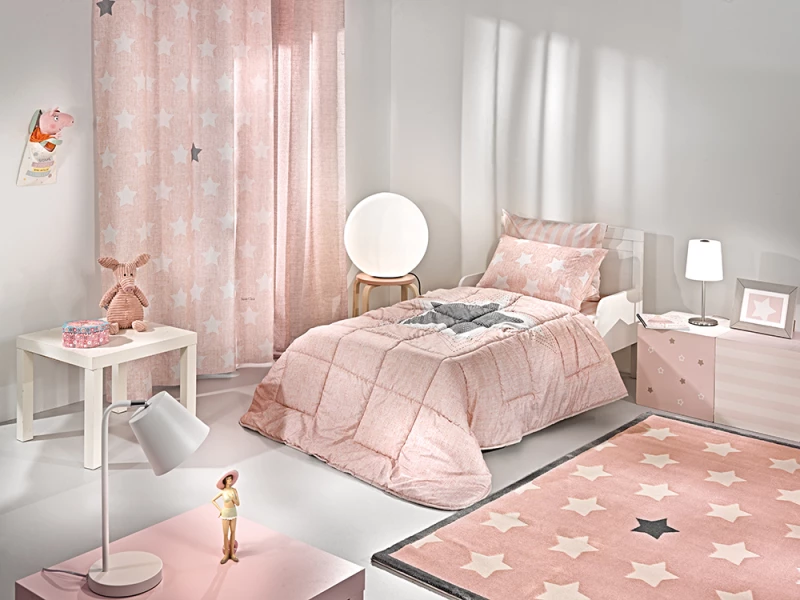 Saint Clair Κουρτίνα Pirineo Pink 160x250cm