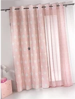 Saint Clair Κουρτίνα Pirineo Pink 160x250cm