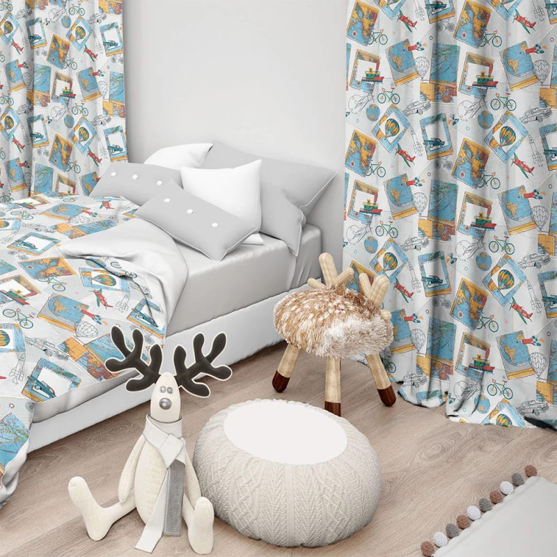 Lino Home Κουρτίνα Voyager Vint 150x275cm 901 White