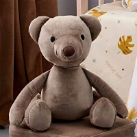 Palamaiki Βελουτέ Αρκουδάκι Brown 30x28cm