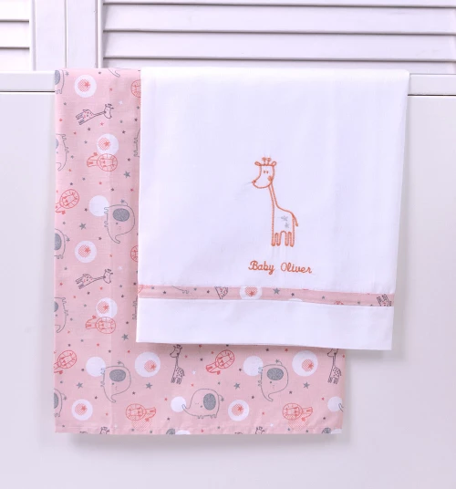 Baby Oliver Σετ Σεντόνια Κούνιας 110x160cm