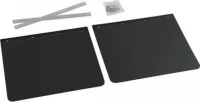 Lampa Λασπωτήρες Φορτηγού Universal 62x40cm Μαύρο 2τμχ