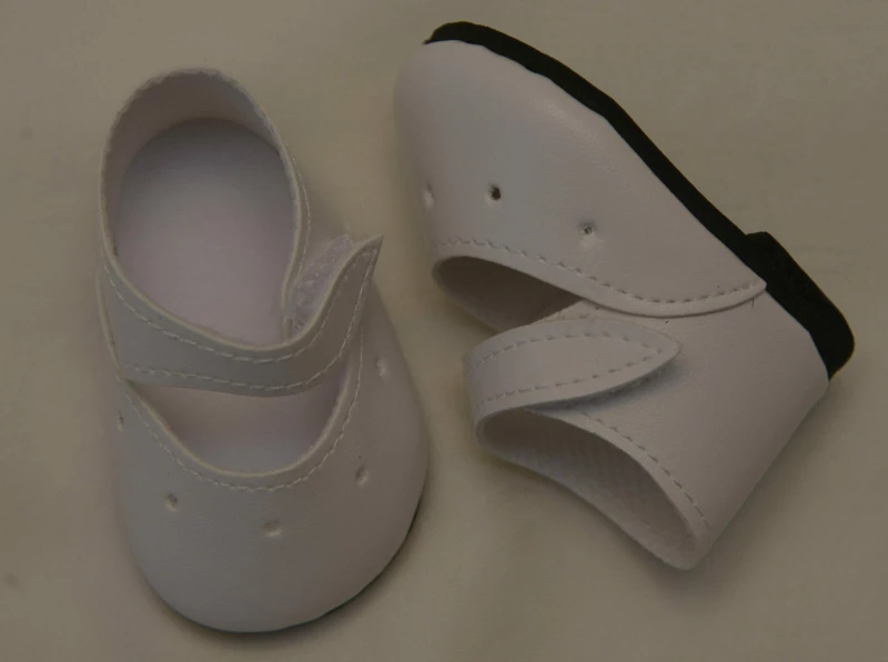 Shoes For Doll 42cm White