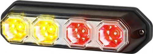 Horpol LZD2264 12/24V - Κόκκινο / Πορτοκαλί
