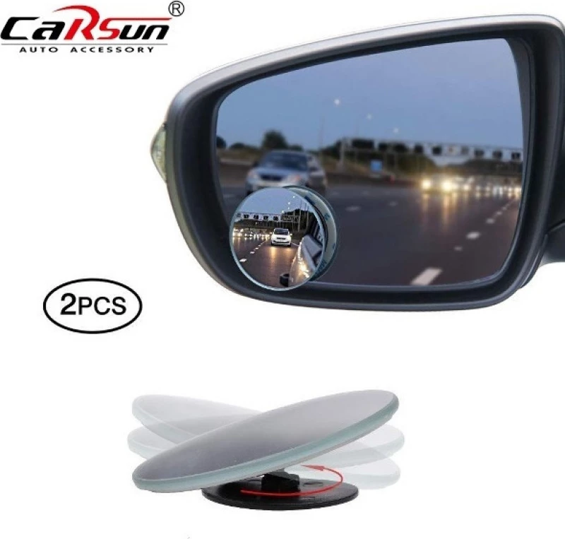Carsun Στρογγυλός Καθρέπτης Τυφλής Γωνίας 2τμχ