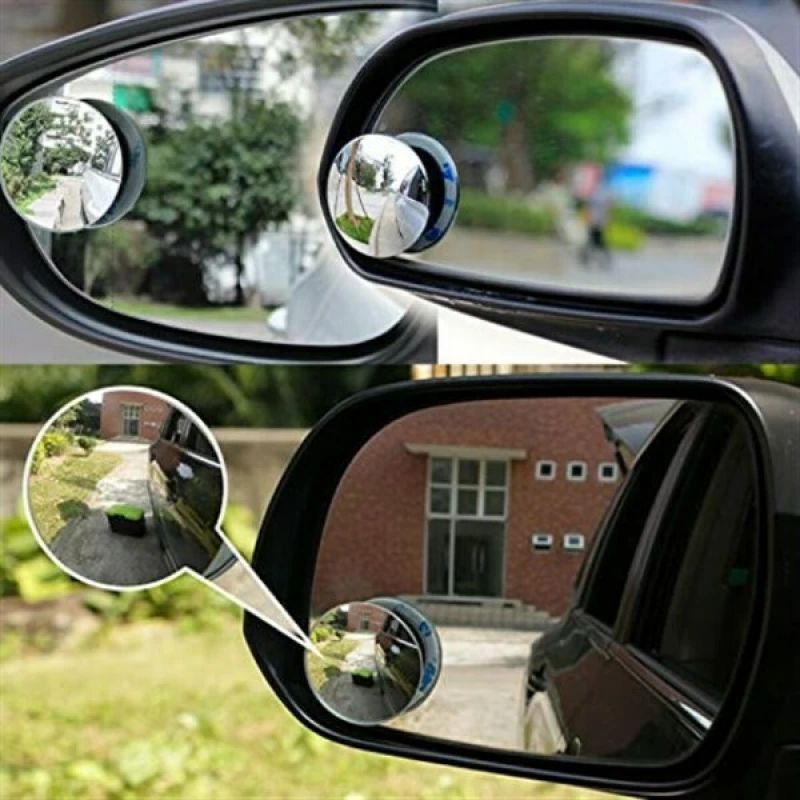 Carsun Στρογγυλός Καθρέπτης Τυφλής Γωνίας 2τμχ