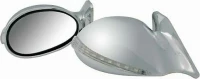 Lampa Εξωτερικός Καθρέπτης Race 3 Νίκελ με Φλας