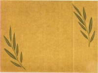 Σουπλά Kraft Ελιά Καφέ 40x30cm (500τμχ)