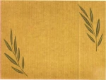 Σουπλά Kraft Ελιά Καφέ 40x30cm (500τμχ)