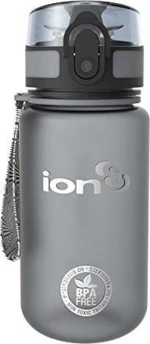 Ion8 Παγούρι Αλουμινίου με Καλαμάκι Sport Pod Grey 400ml