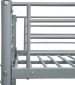 Πλαίσιο Κουκέτας Γκρι 140x200 εκ. / 90x200 εκ. Μεταλλικό