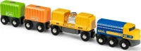 Brio Toys Three-Wagon Cargo Train