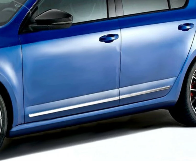 S-dizayn Skoda Octavia 3 A7 5D 2013+ Door Protection Trim Chrome 7214400