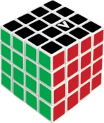 V-Cube 4 White Flat