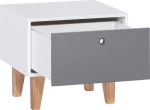 Κομοδίνο Concept Grey 53.4x45x46.4cm