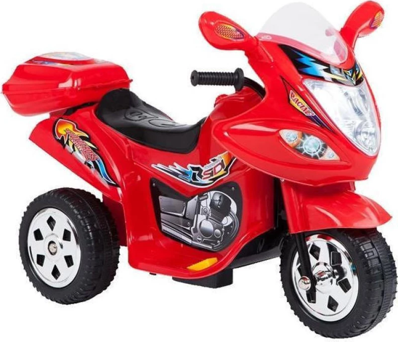 Motorbike Rider with Sounds & Lights 017.1188 Red