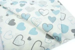 Dimcol Μαξιλαροθήκη Hearts 50x70cm 08