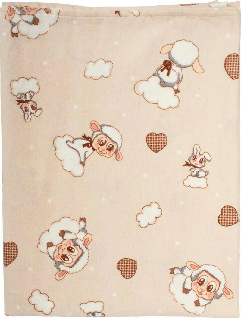 Dimcol Μαξιλαροθήκη Προβατάκι 50x70cm 07