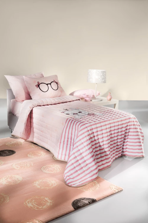 Saint Clair Μαξιλαροθήκη Rosie 50x70cm Pinky