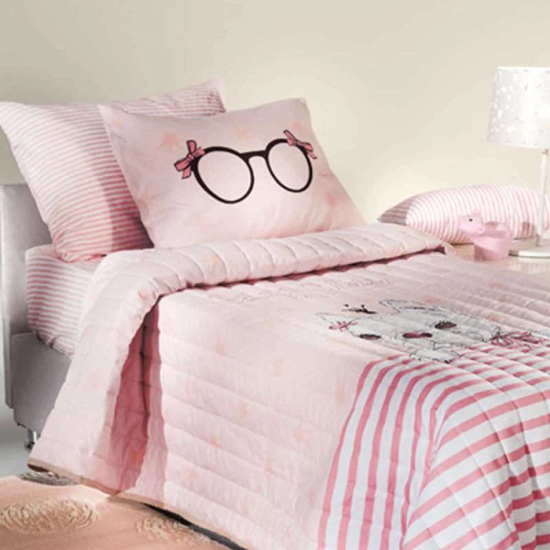 Saint Clair Μαξιλαροθήκη Rosie 50x70cm Pinky