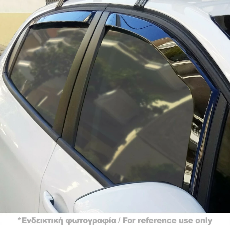 Heko Σετ Ανεμοθραύστες Μπροστινοί & Πίσω για Daewoo Nexia 4D 1995 4τμχ