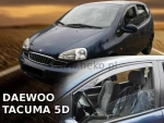 Heko Σετ Ανεμοθραύστες Μπροστινοί & Πίσω για Daewoo Nexia 4D 1995 4τμχ