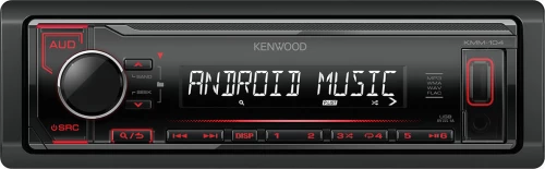Kenwood Kmm-104Ry Ράδιο Usb/Aux Με Κόκκινο Φωτισμό Και 1 Pre Out