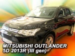 Heko Σετ Ανεμοθραύστες Μπροστινοί για Mitsubishi Outlander 5D 2012 2τμχ