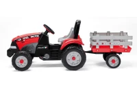 Maxi Diesel Tractor W/Trailer By Peg Perego