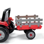 Maxi Diesel Tractor W/Trailer By Peg Perego