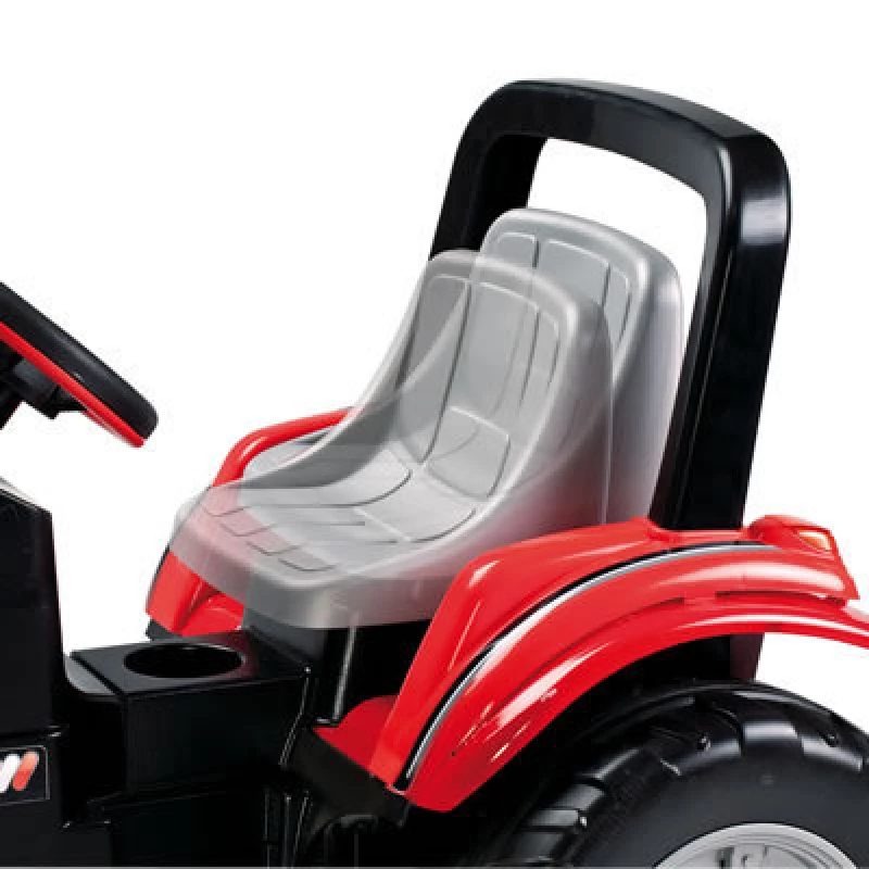 Maxi Diesel Tractor W/Trailer By Peg Perego