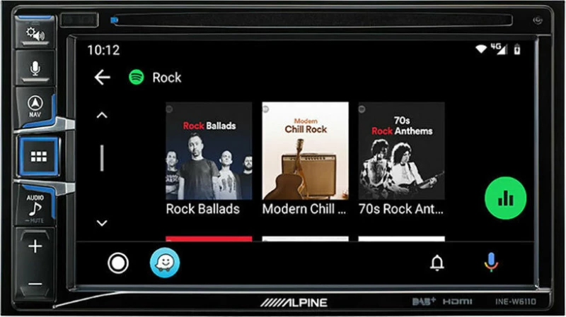 Alpine INE-W611D με Bluetooth