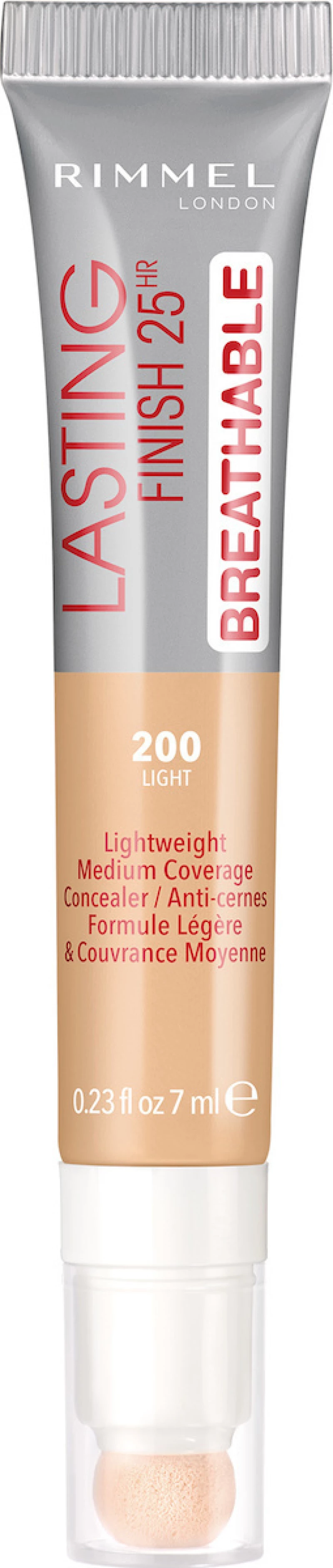 Rimmel Lasting Finish Breathable Concealer 200 Light 7ml