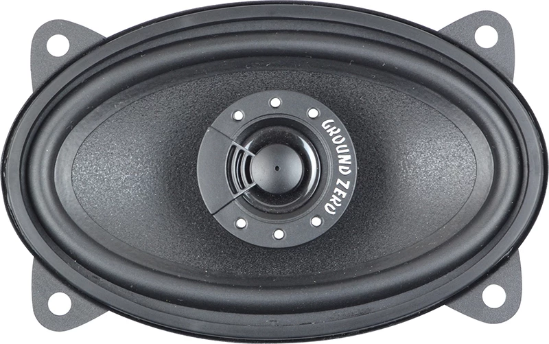 Ground Zero Gzcs 46X Ζεύγος Ομοαξονικών Ηχείων Oval (4X6''-10X15Cm) Ισχύος 70W Rms/4Ω
